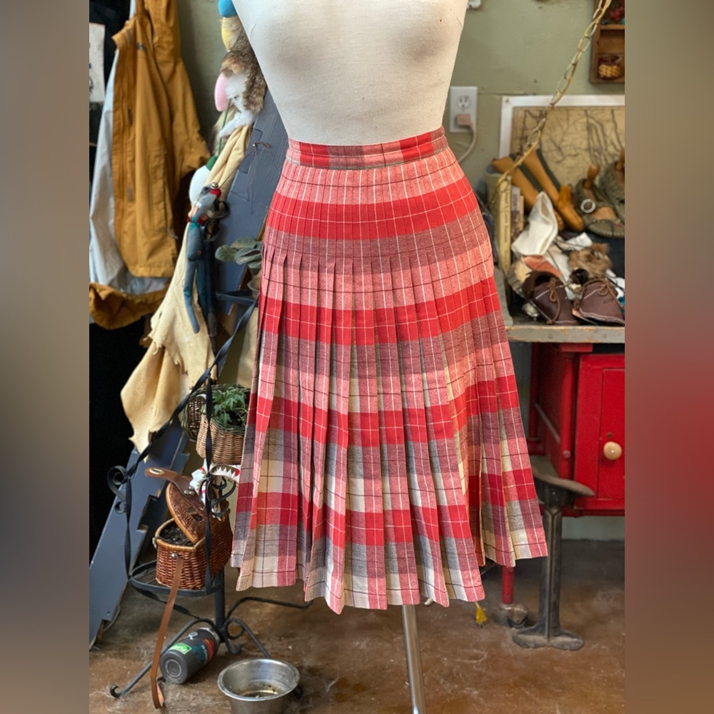 Vintage Pendleton Wool Skirt